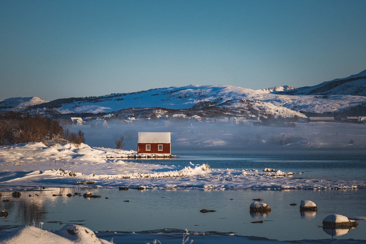 De prachtige natuur van Noorwegen